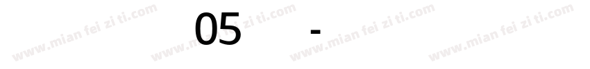 Baldufa Arabic Ltn W05 Italic字体转换
